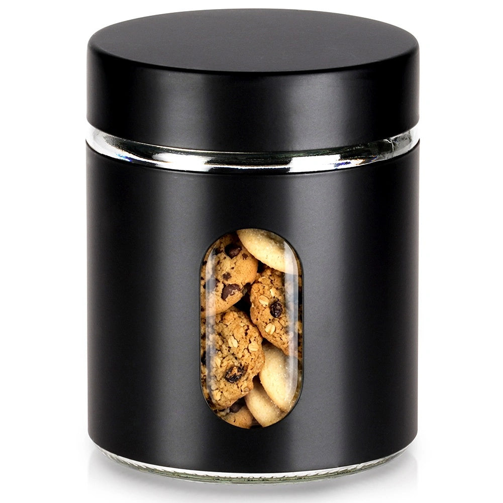 Glass Food Storage Container, Airtight, 650 ml