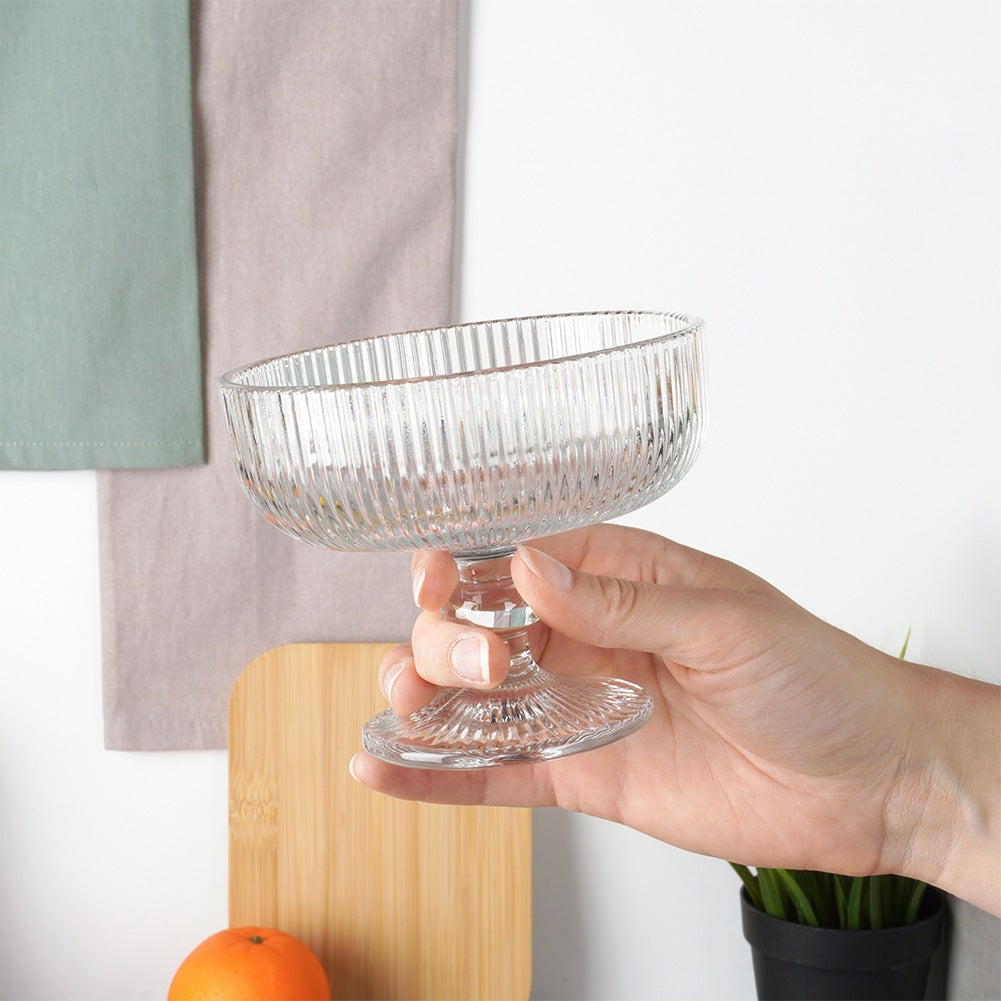 Glass Ice Cream Bowls, 270 ml, Set of 6