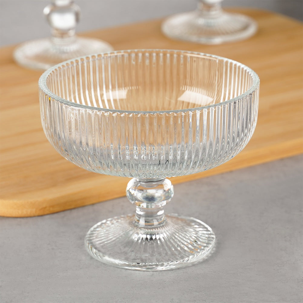 Glass Ice Cream Bowls, 270 ml, Set of 6