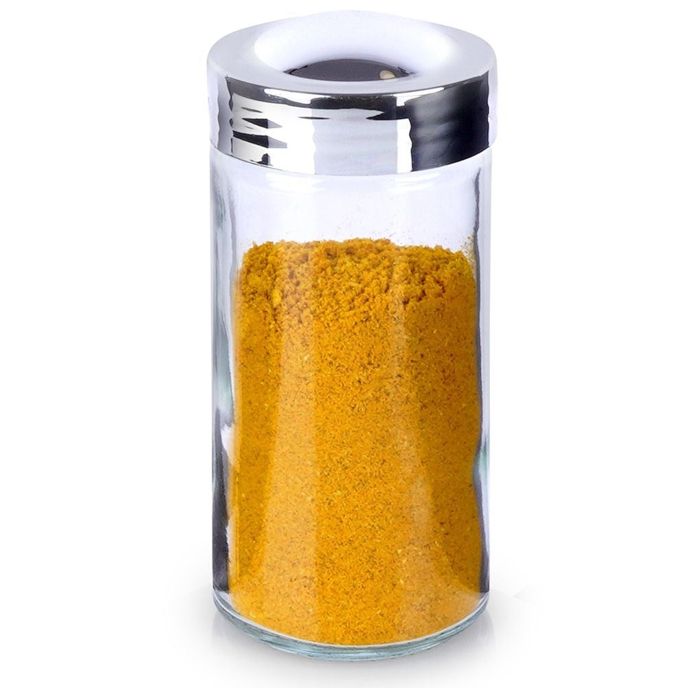 Glass Jar for Spices with Screw Lid - Versatile Storage