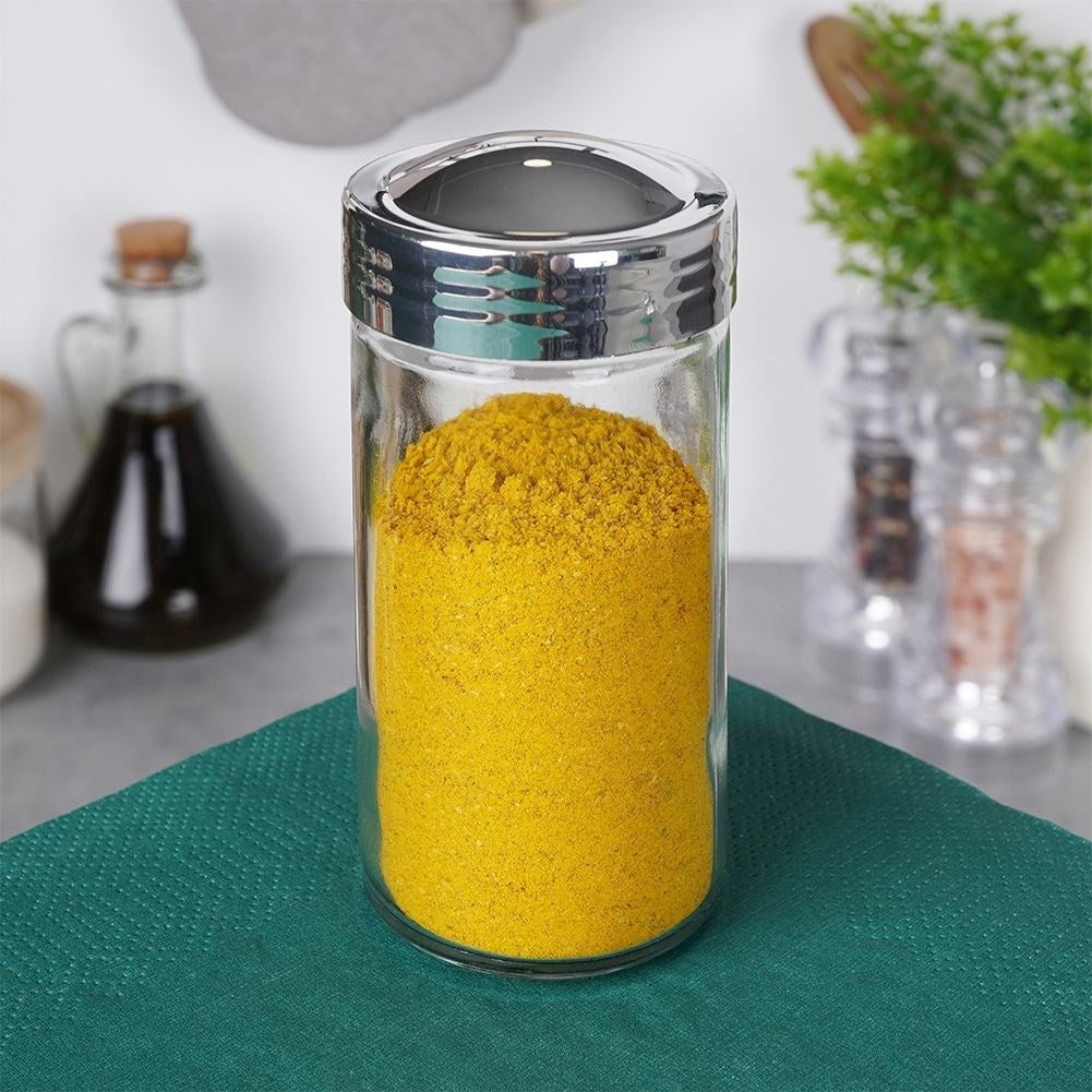 Glass Jar for Spices with Screw Lid - Versatile Storage
