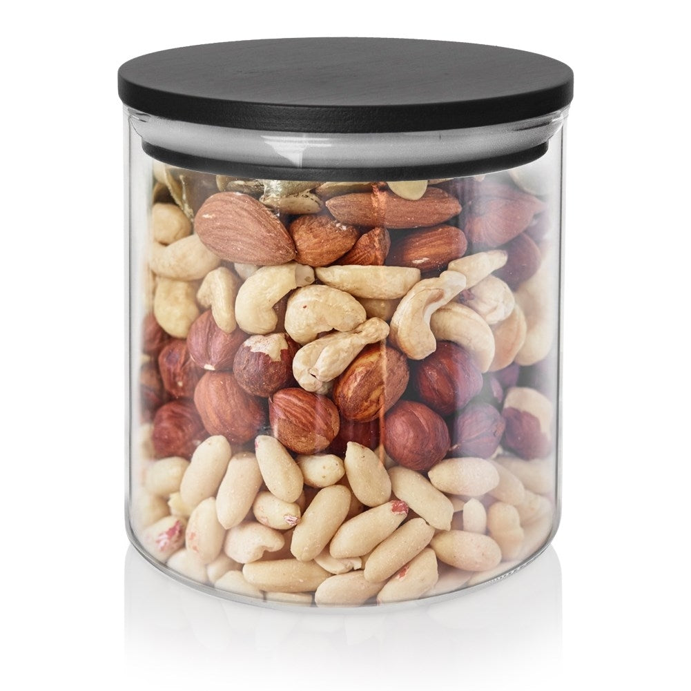 Glass Jar with Bamboo Lid - High Quality Storage