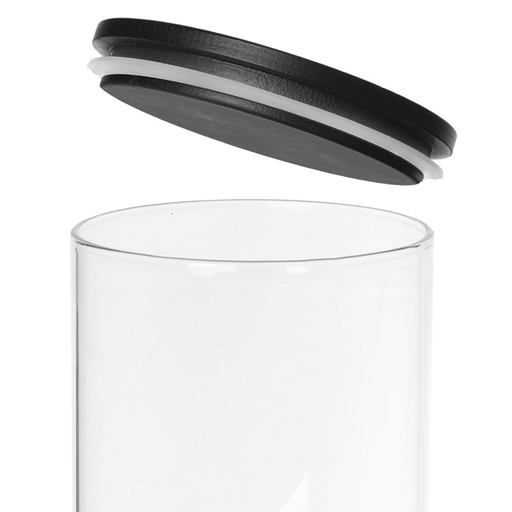 Glass Jar with Bamboo Lid - High Quality Storage