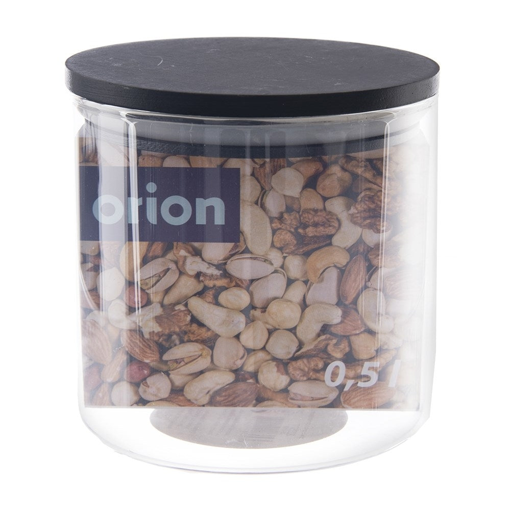 Glass Jar with Bamboo Lid - High Quality Storage