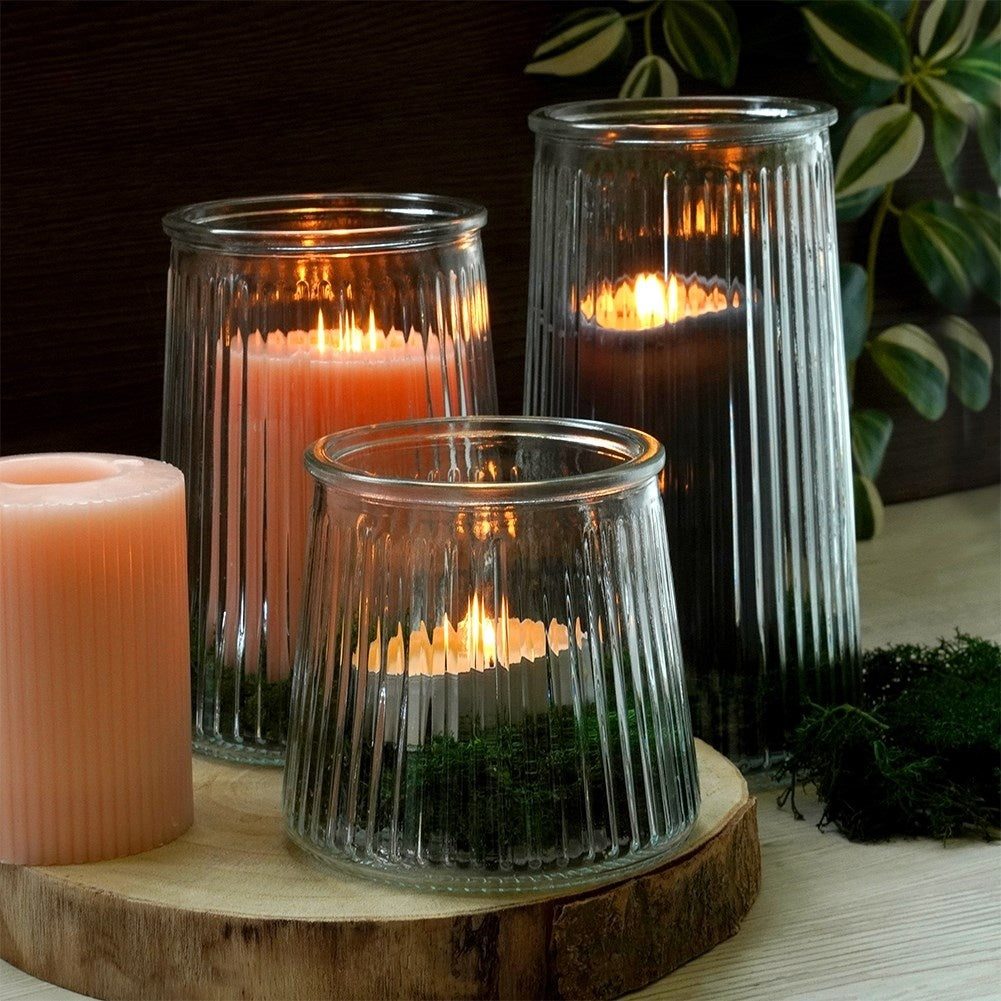 Glass Jar with Bamboo Lid - Tightly Sealed Storage