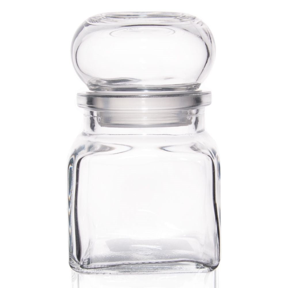 Glass Jar with Lid - Perfect Storage of Spices & Herbs