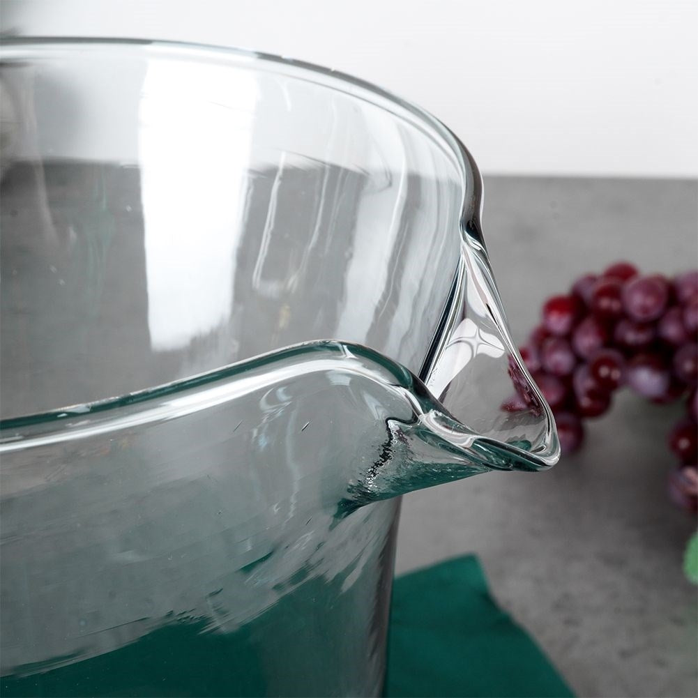 Glass Jug 1.7L in Recycled Blue Glass