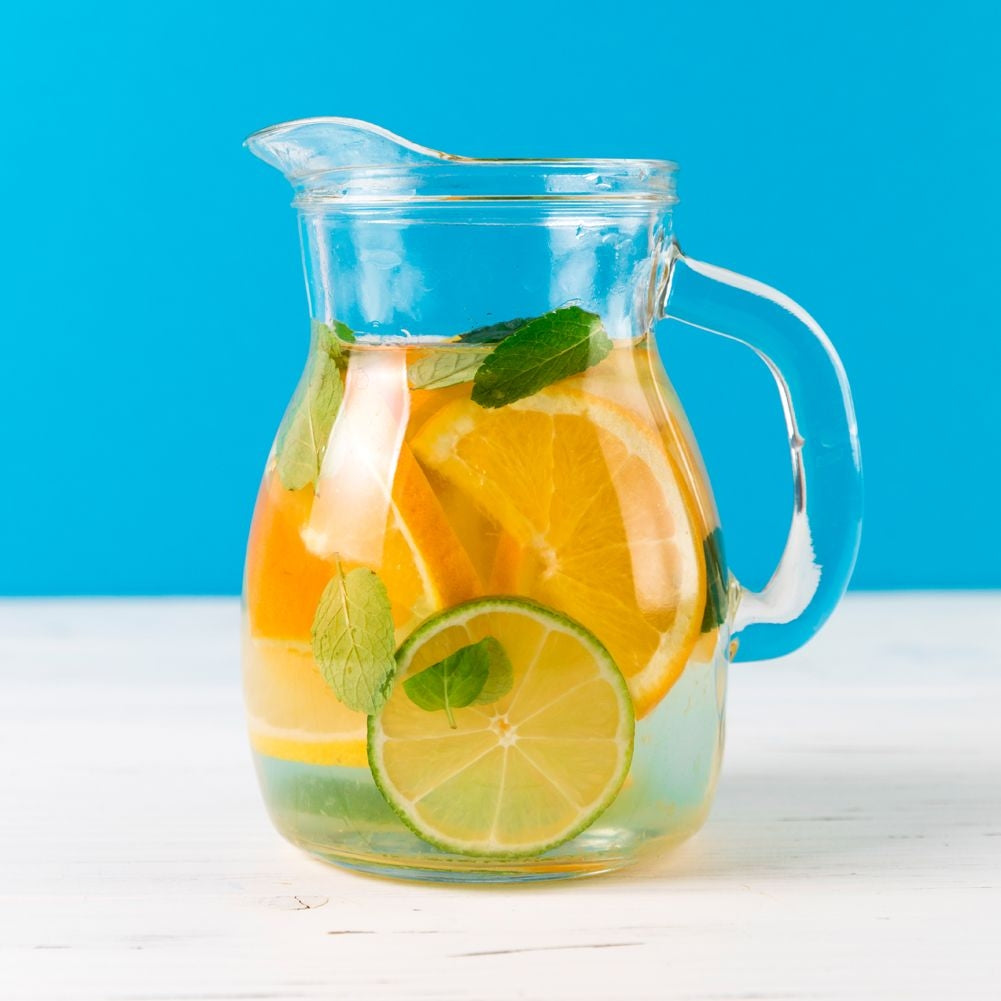 Glass Jug 500 ml with Spout and Measuring Scale for All Drinks