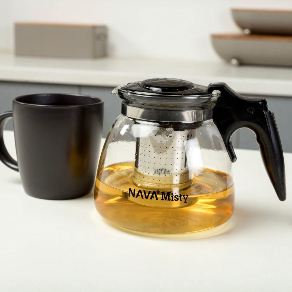 Glass Jug with Removable Infusion Insert and Lid
