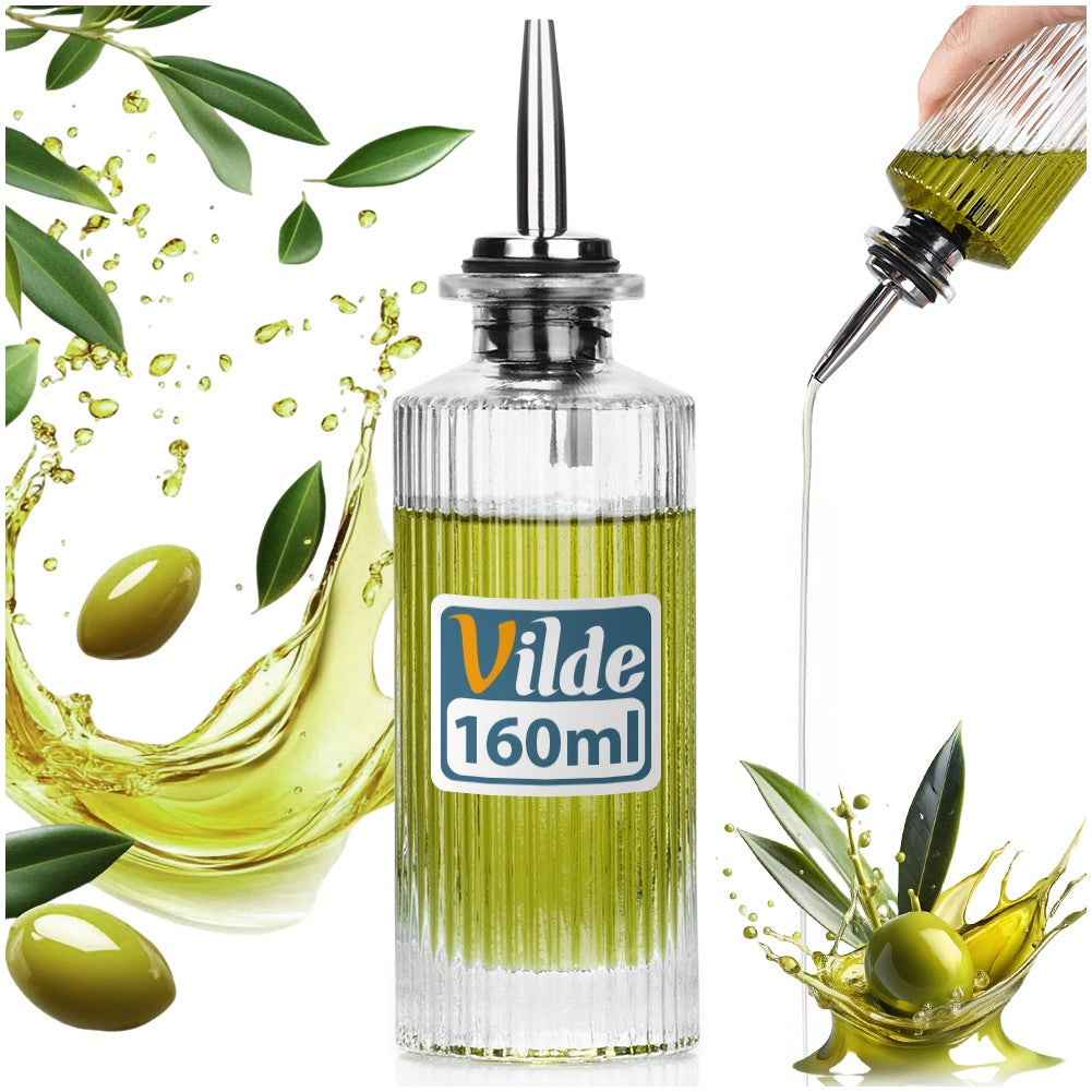 Glass Oil and Vinegar Bottle, 160 ml