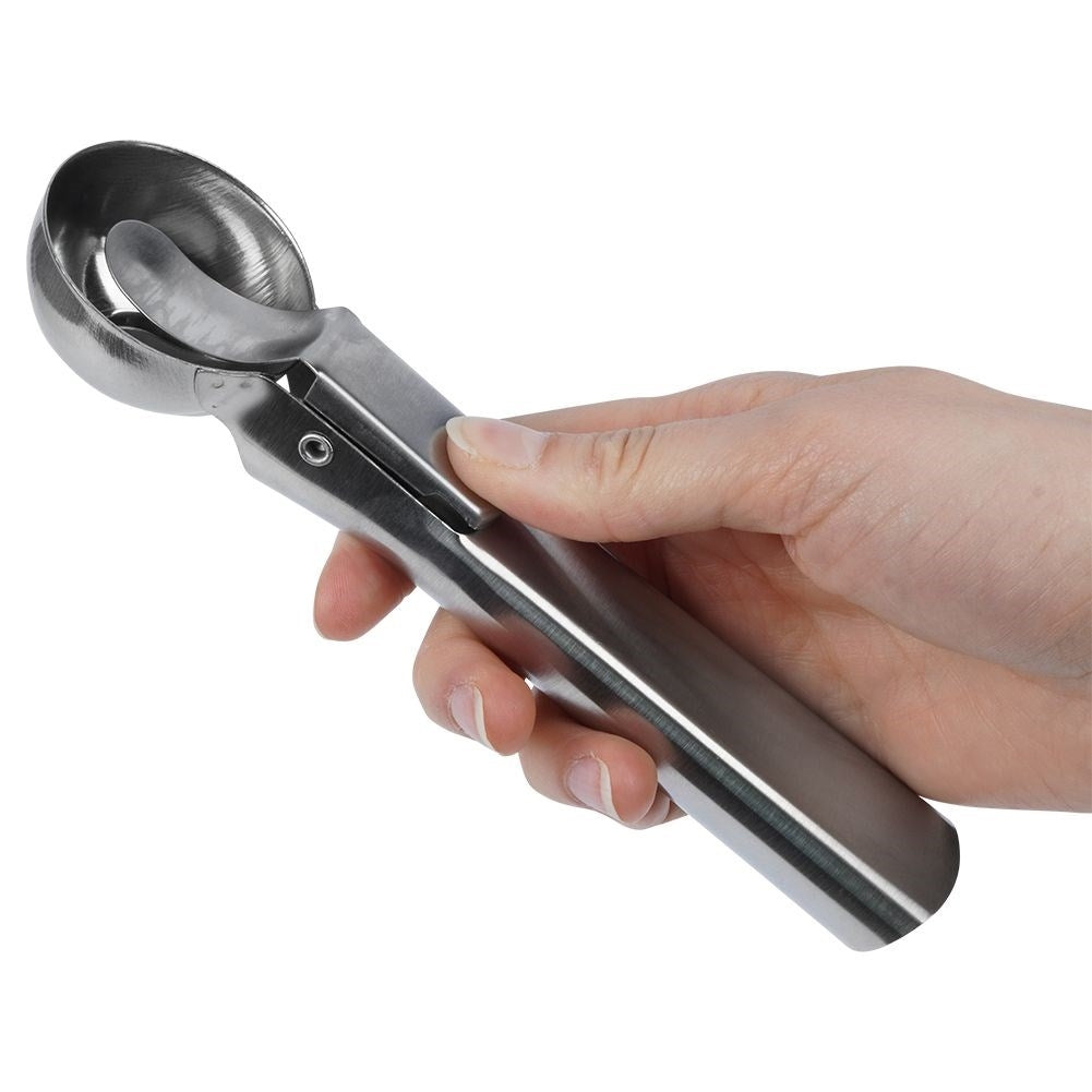 Glass Scoop in Stainless Steel - Durable & Easy to Clean