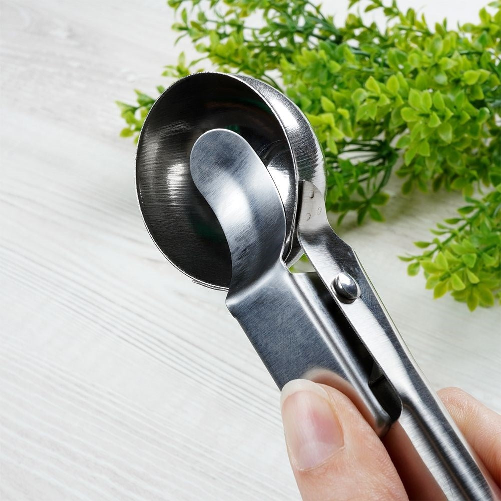Glass Scoop in Stainless Steel - Durable & Easy to Clean