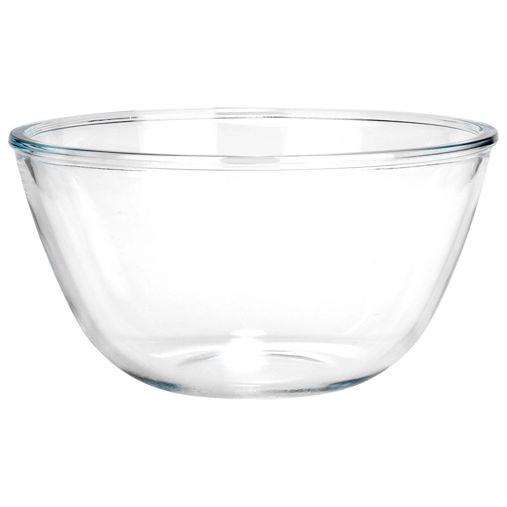 Glass Serving Bowls Set, 17 cm, 1 L, 2 Pieces