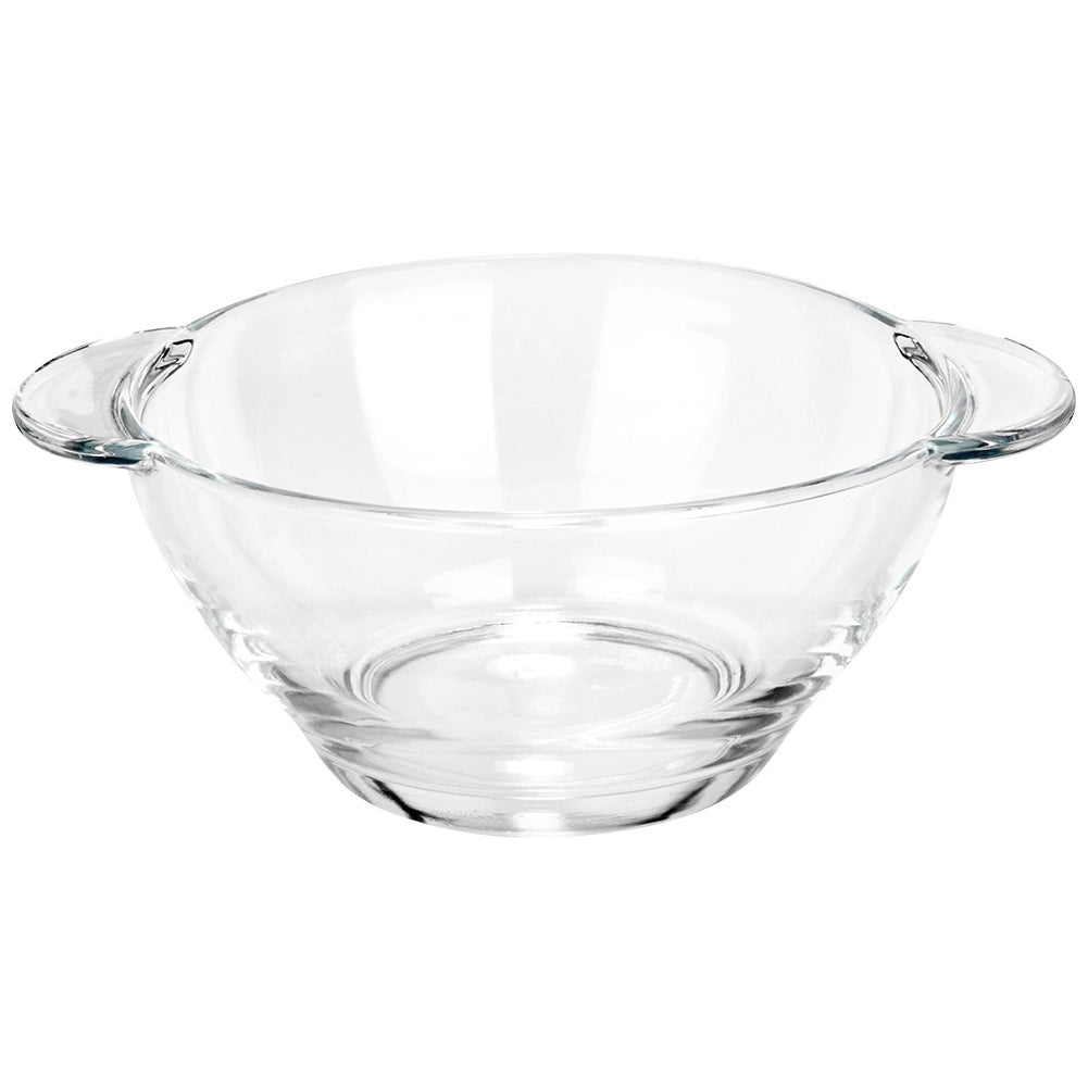 Glass Soup Bowls Set, 420 ml, 6 Pieces, Dishwasher Safe