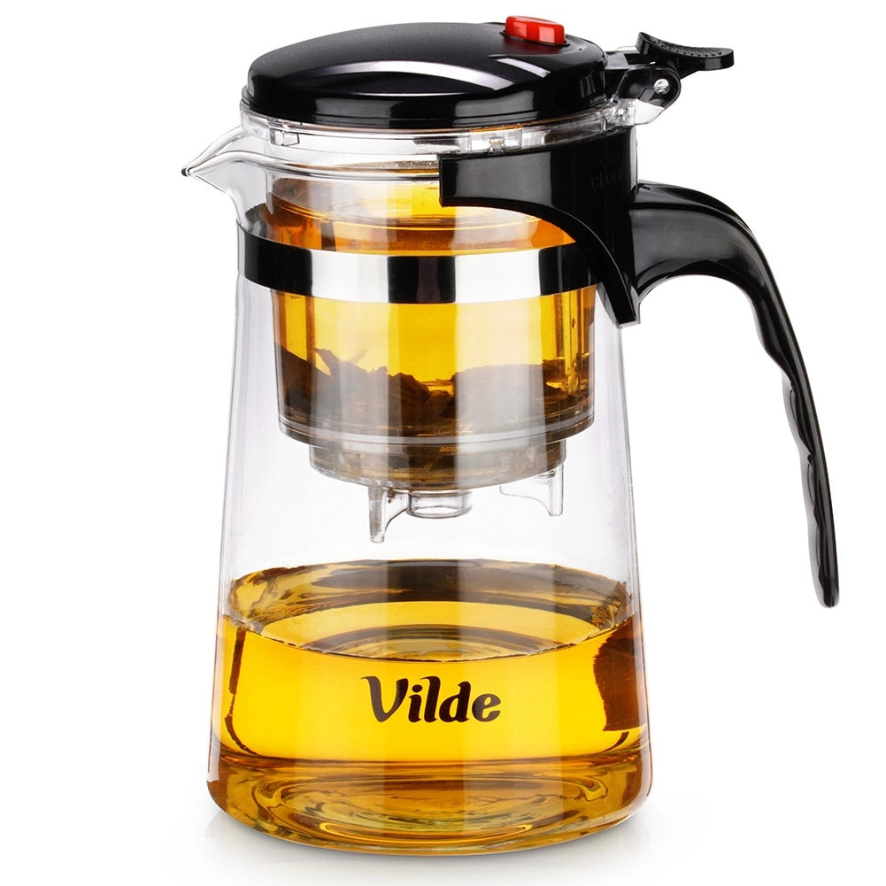 Glass Teapot with Infuser, 680 ml – Borosilicate