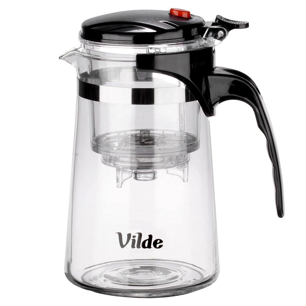 Glass Teapot with Infuser, 680 ml – Borosilicate