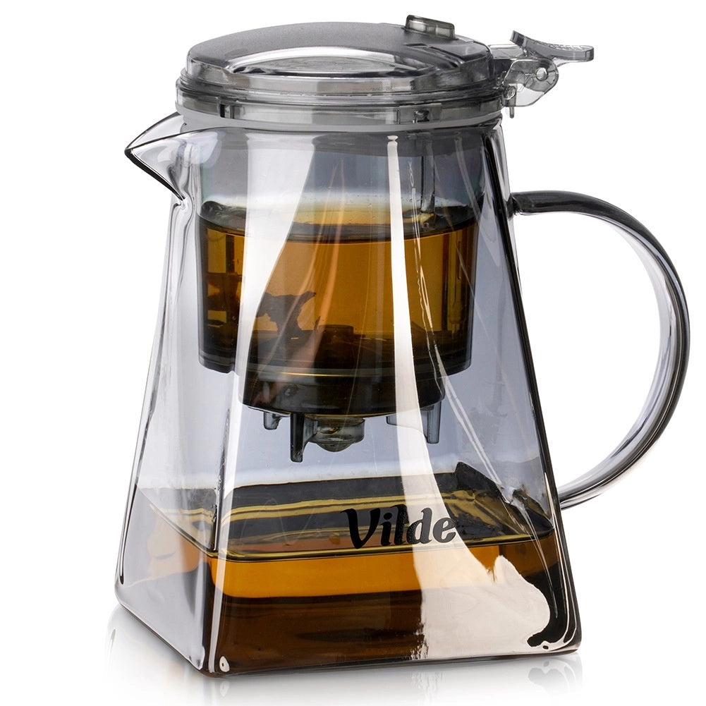 Glass Teapot with Infuser, 730 ml, Borosilicate