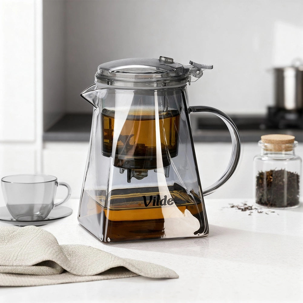 Glass Teapot with Infuser, 730 ml, Borosilicate