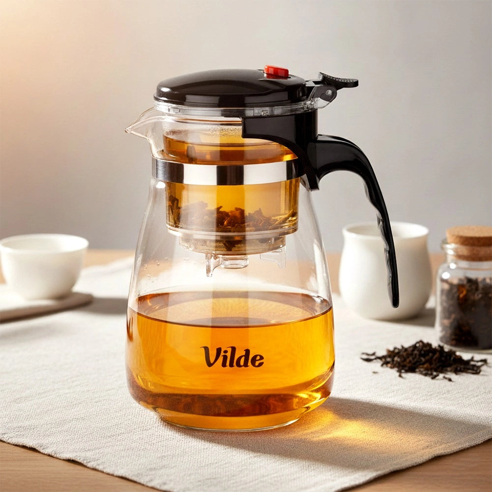 Glass Teapot with Infuser, Borosilicate, 960 ml
