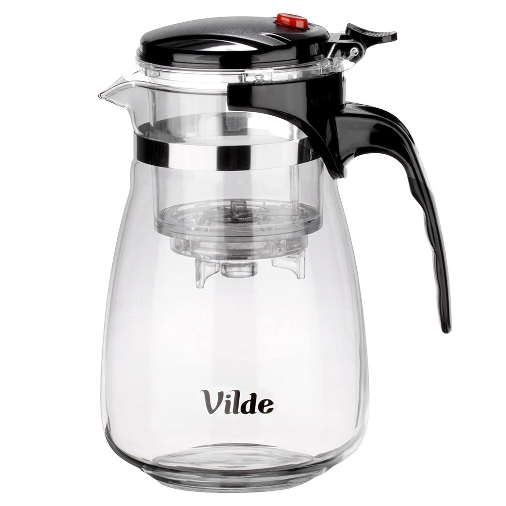Glass Teapot with Infuser, Borosilicate, 960 ml