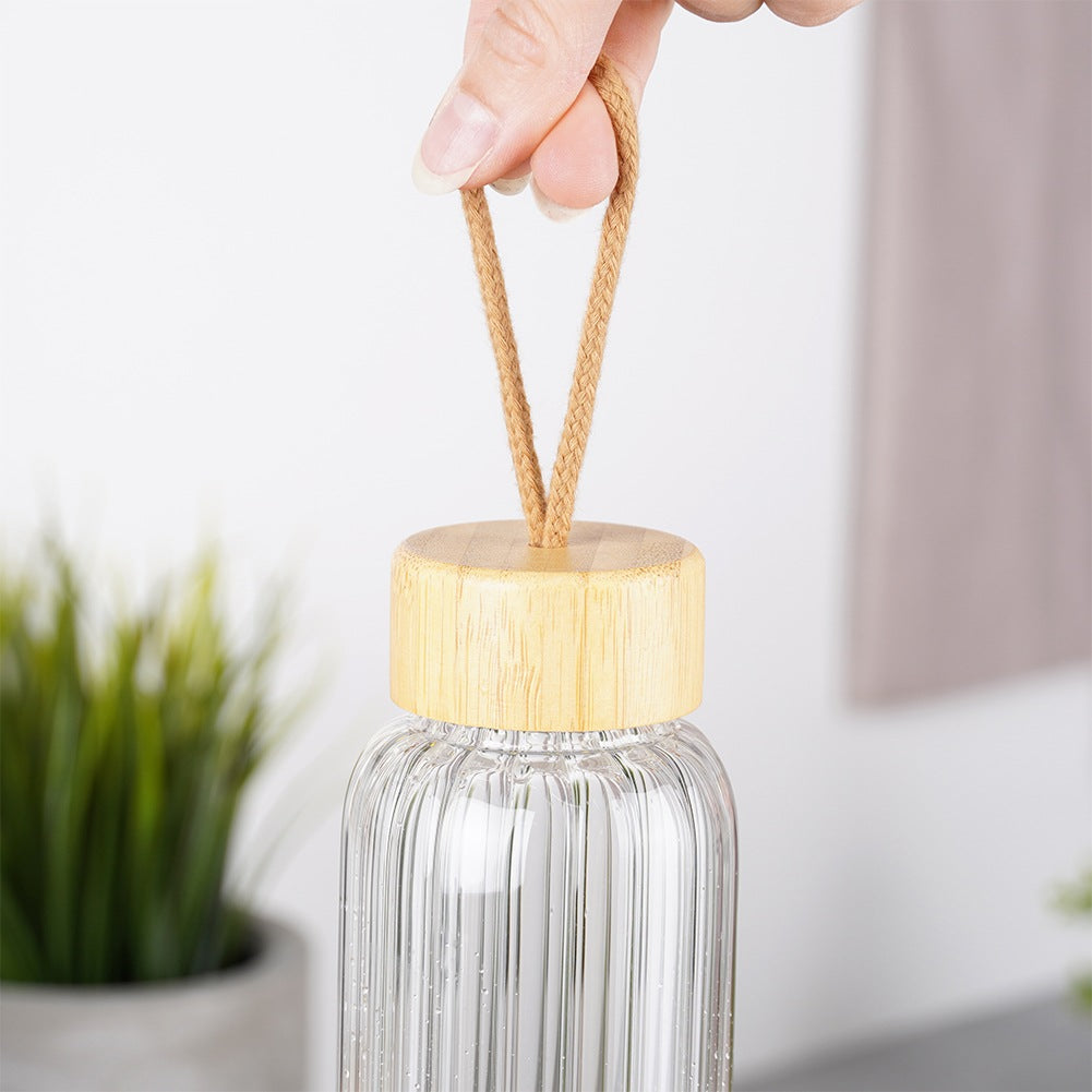Glass Water Bottle, 500 ml