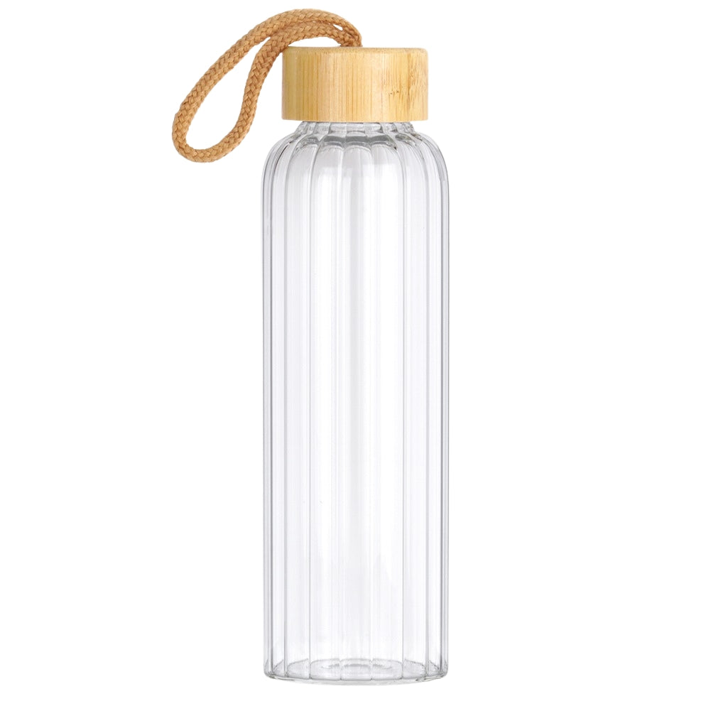 Glass Water Bottle, 500 ml