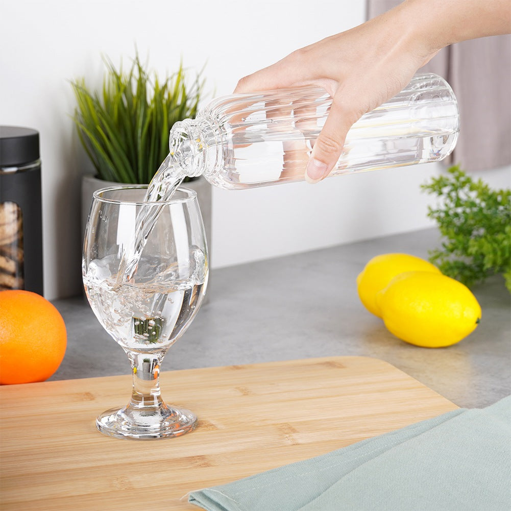 Glass Water Bottle, 500 ml