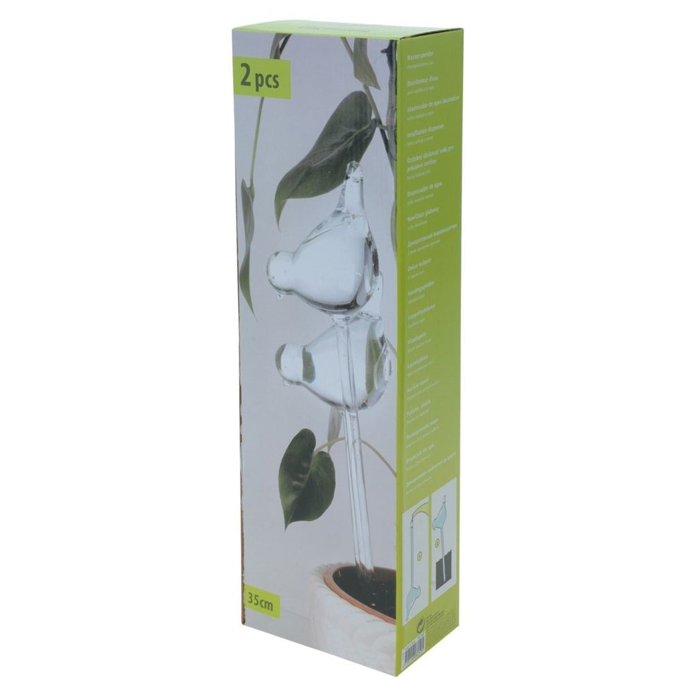 Glass balls for watering potted plants - Bird shaped