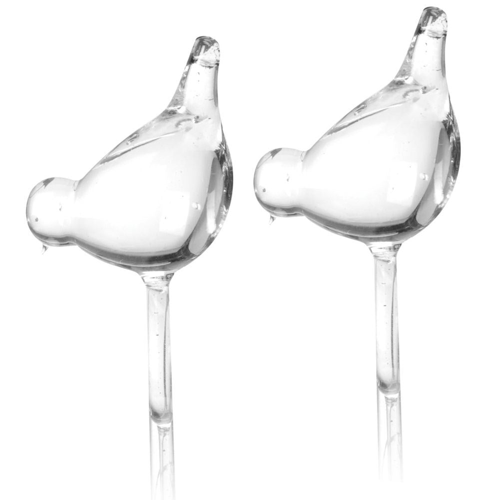 Glass balls for watering potted plants - Bird shaped