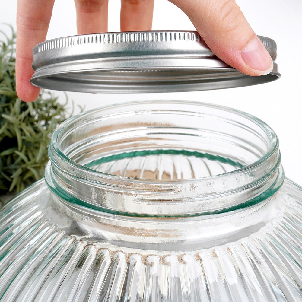 Glass beverage jar with tap 5.5 l