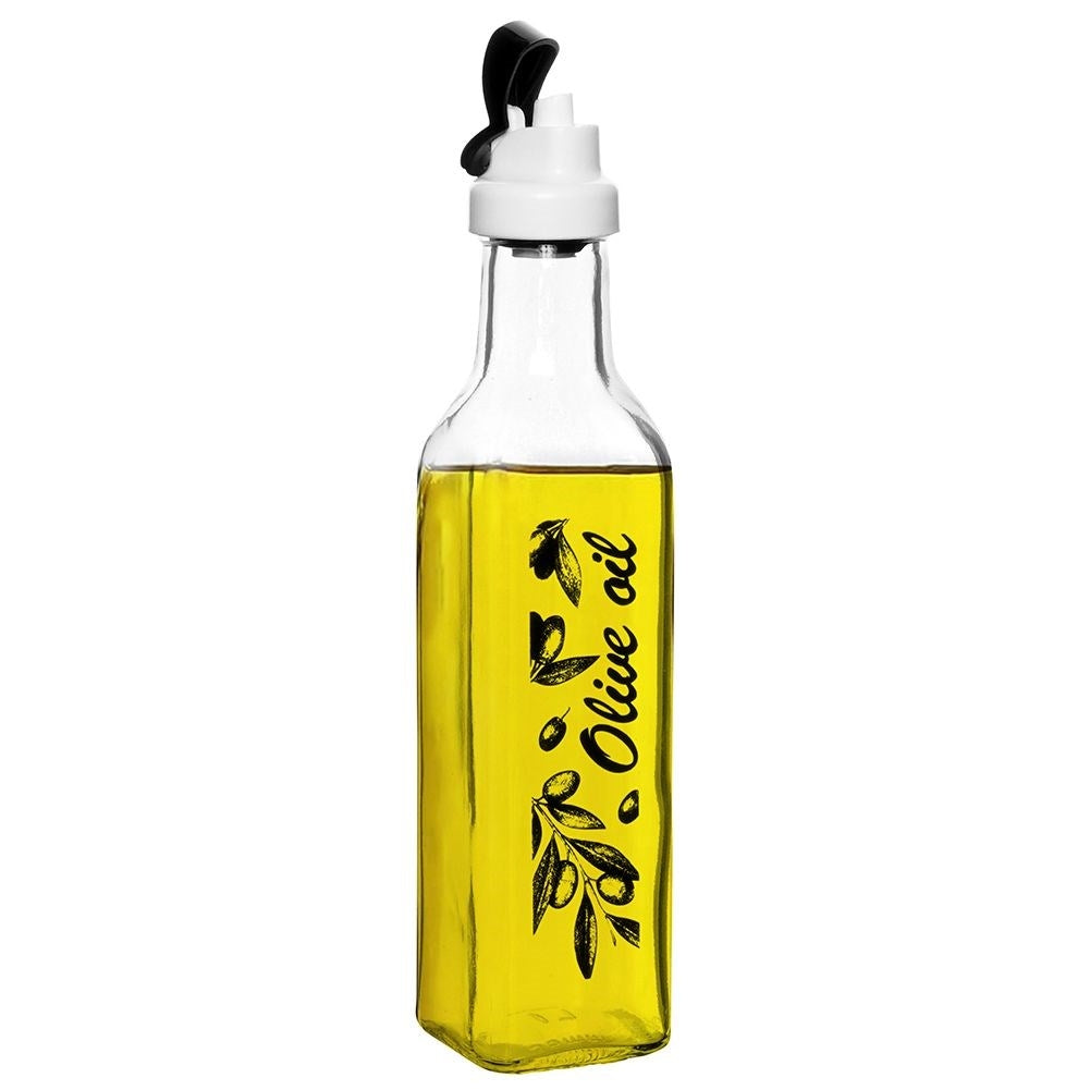 Glass bottle 250 ml with resealable dosage for olive oil