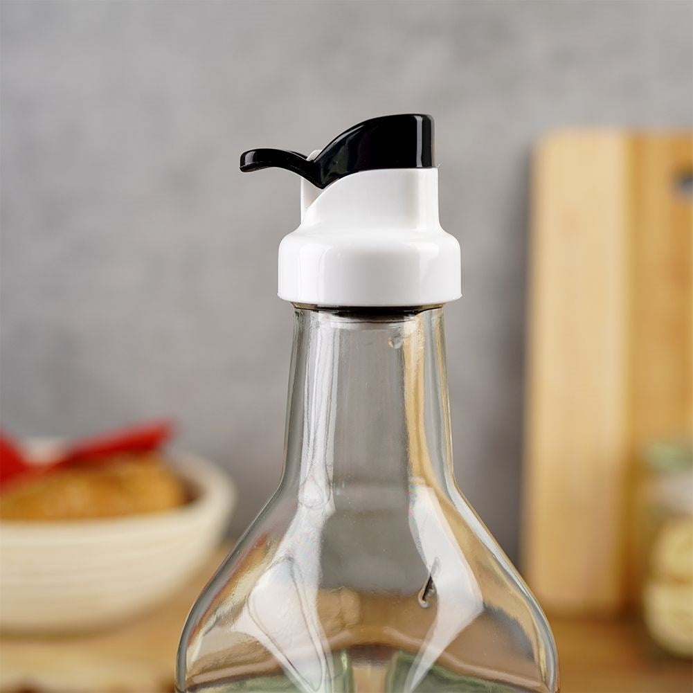 Glass bottle 250 ml with resealable dosage for olive oil