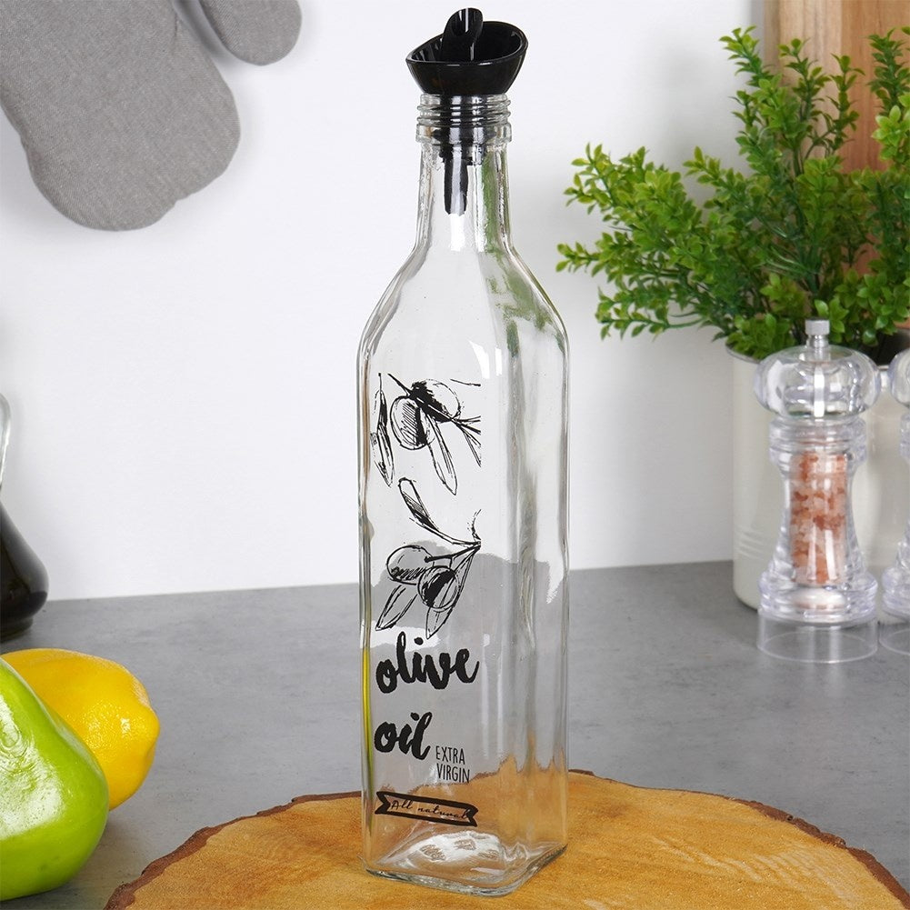 Glass bottle for Olive Oil with Practical Dosage 500 ml