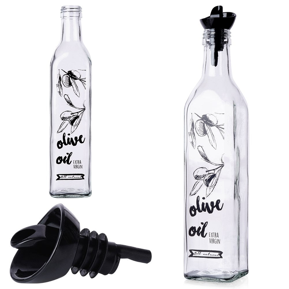 Glass bottle for Olive Oil with Practical Dosage 500 ml