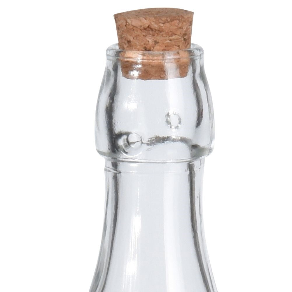 Glass bottle for oil/vinegar - Perfect for garlic & herbs