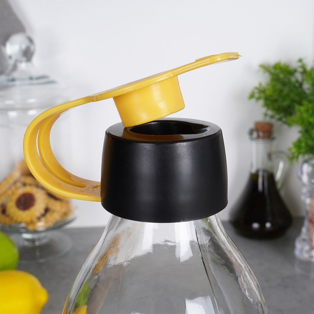 Glass bottle with Citrus motif - Perfect for Lemonade and Juice