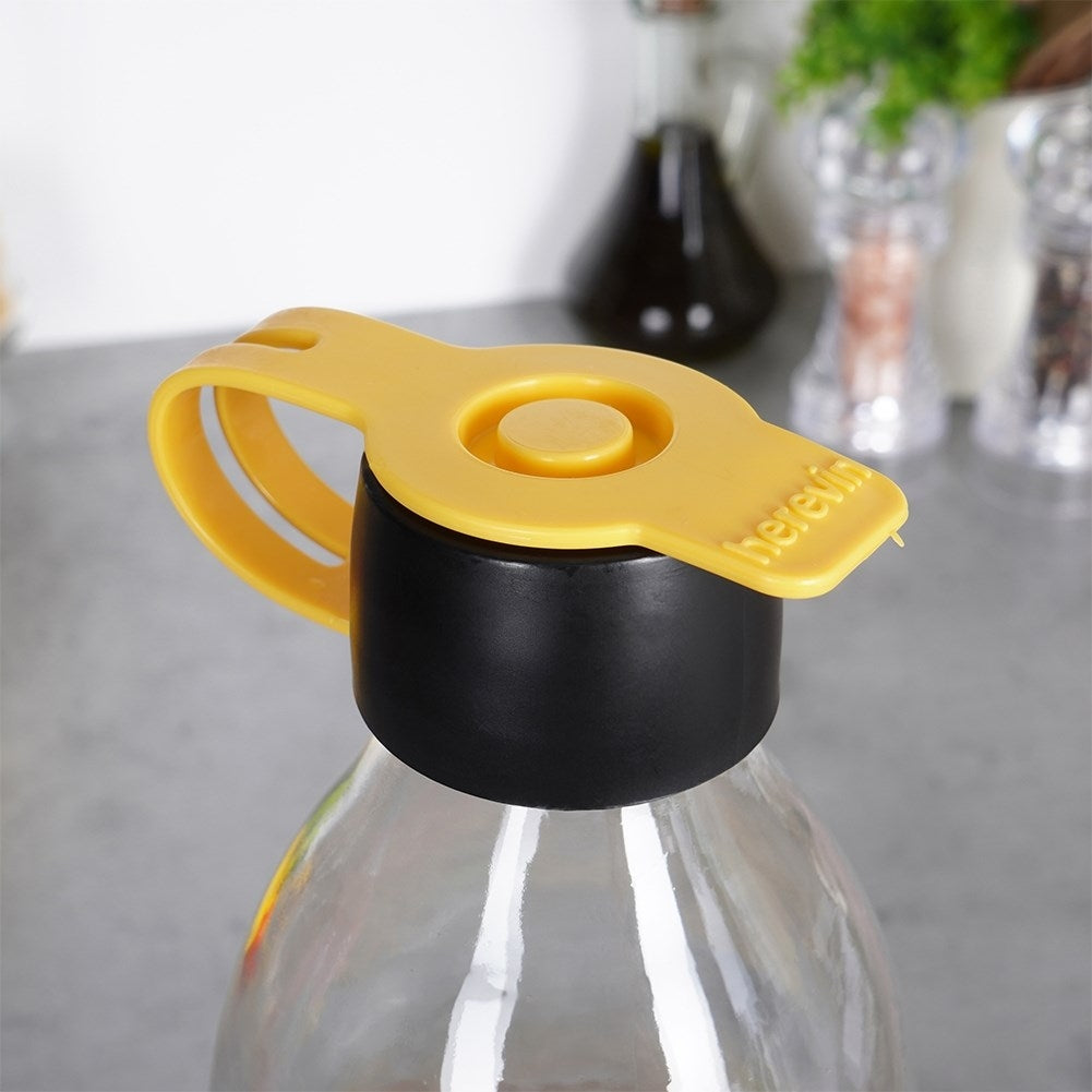 Glass bottle with Citrus motif - Perfect for Lemonade and Juice