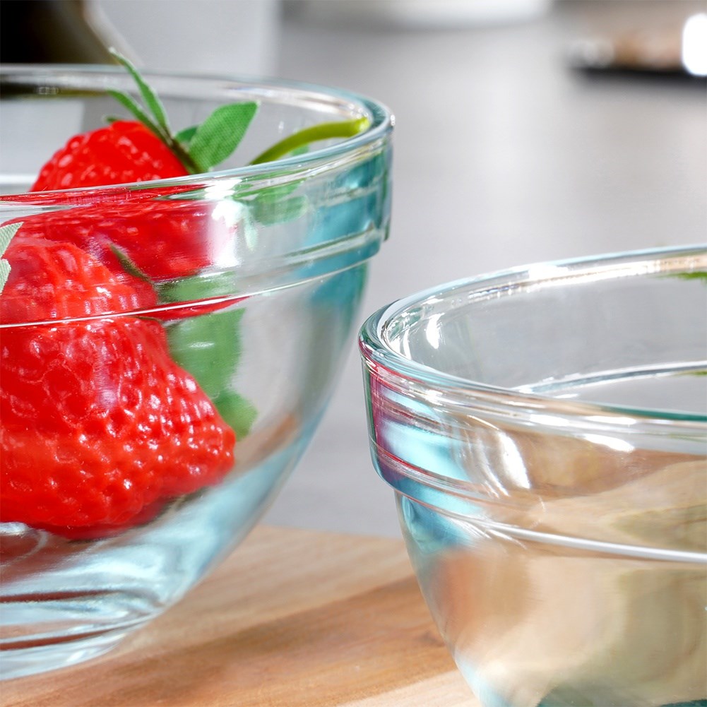 Glass bowls 14 cm, 500 ml 2 pcs.