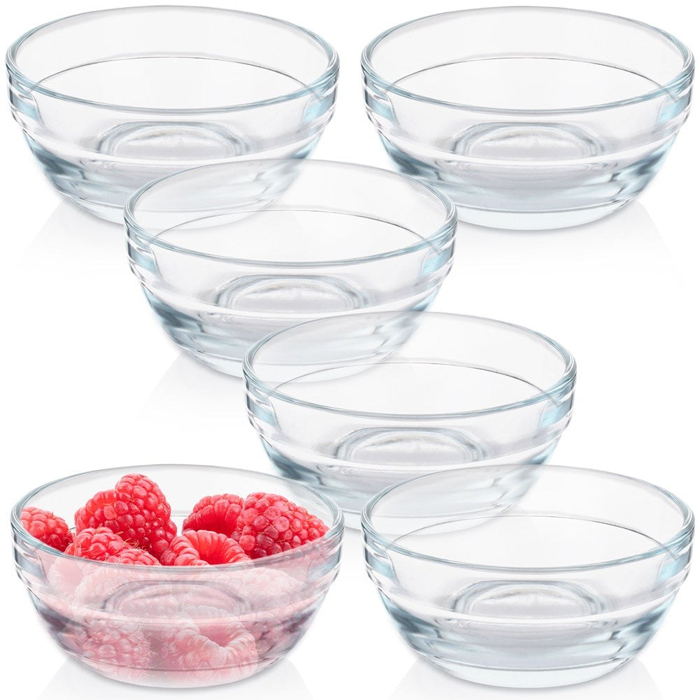 Glass bowls 7.5 cm, 80 ml 6 pcs.