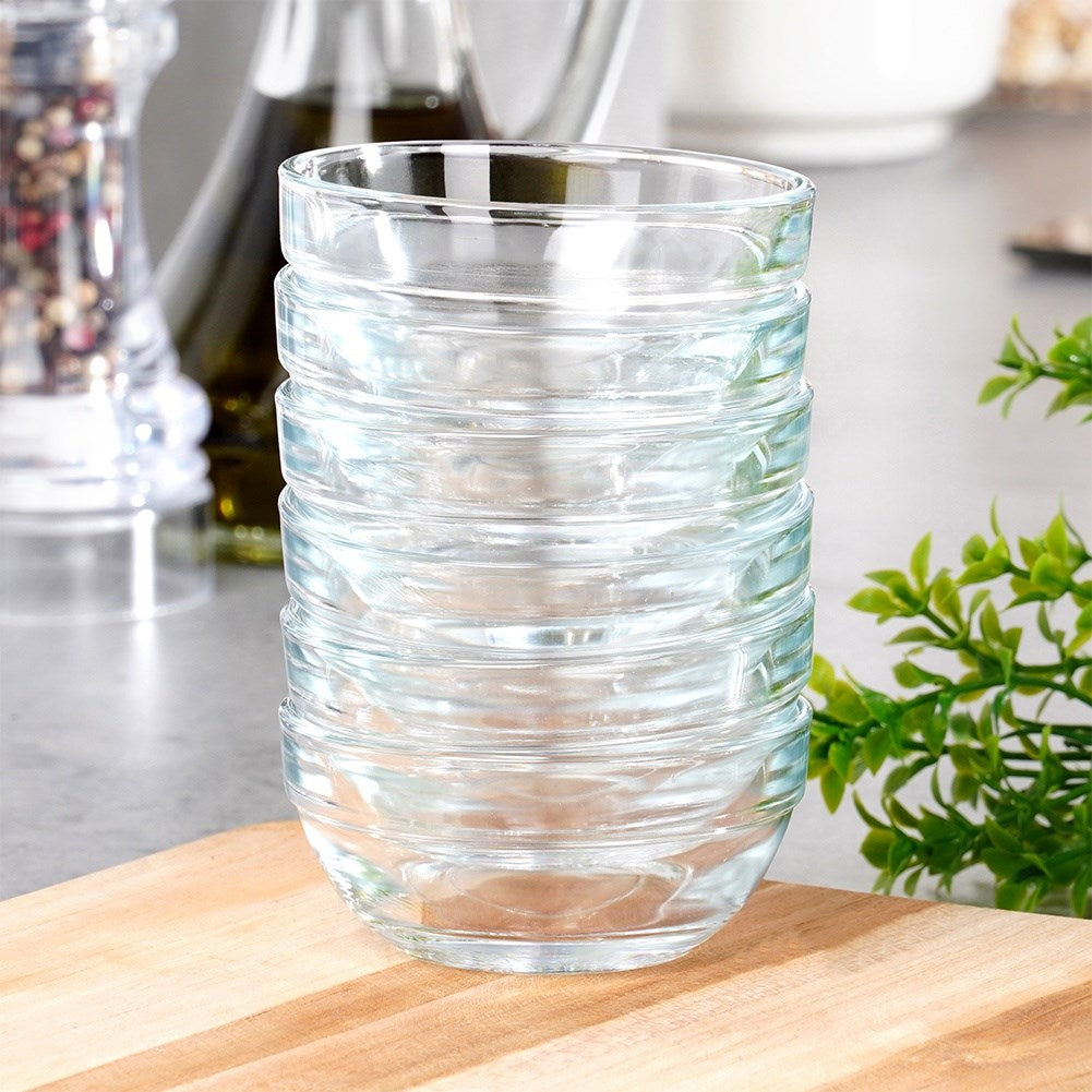 Glass bowls 7.5 cm, 80 ml 6 pcs.
