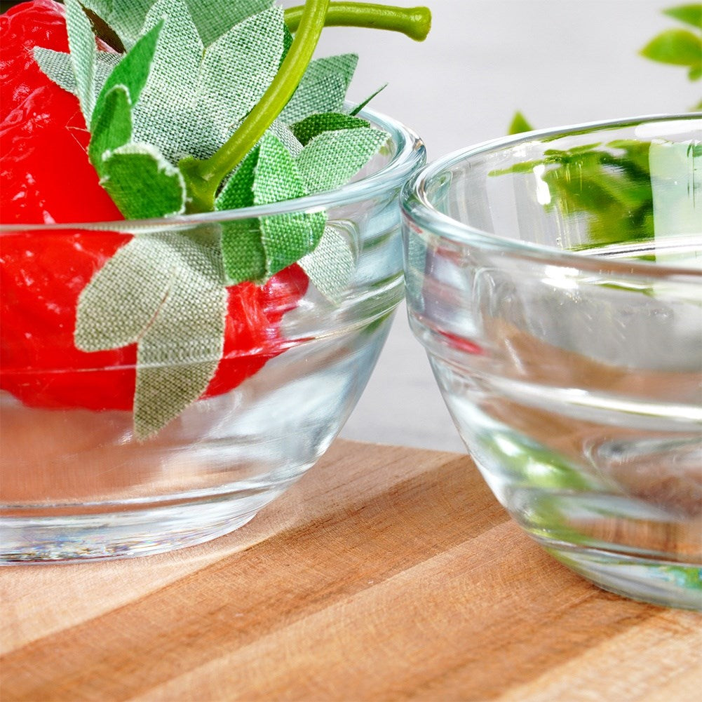 Glass bowls 7.5 cm, 80 ml 6 pcs.