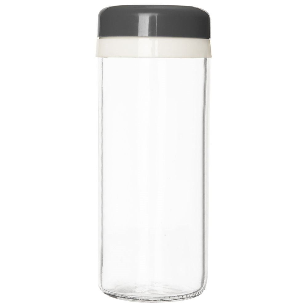 Glass container 230ml for spices with dosing, dishwasher safe