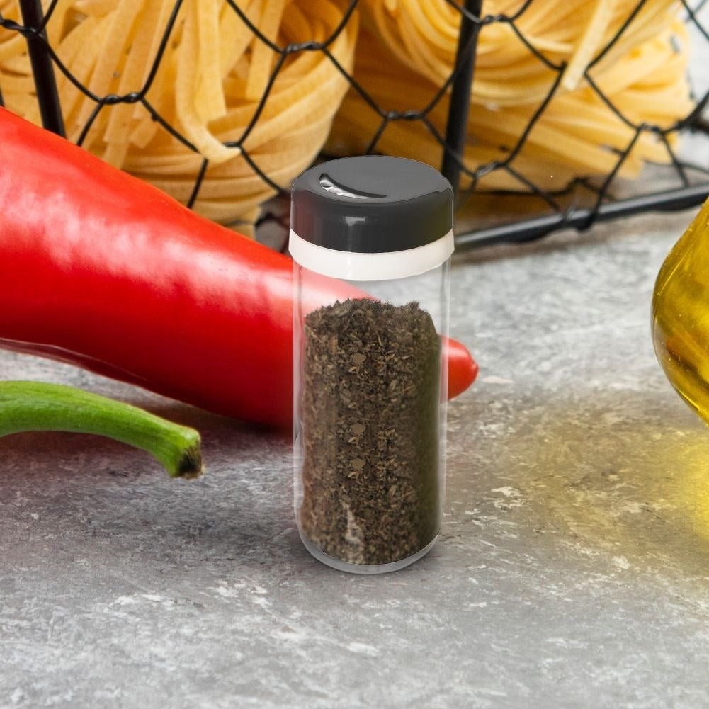 Glass container 230ml for spices with dosing, dishwasher safe