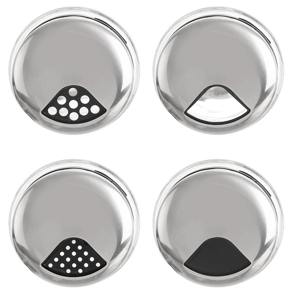 Glass container for spices with dosage, 220 ml, dishwasher safe