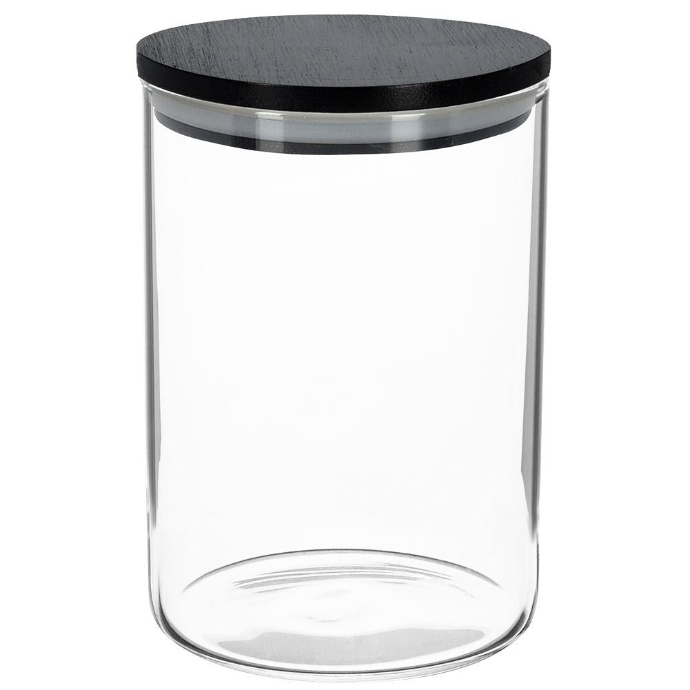 Glass container with bamboo lid - Food storage