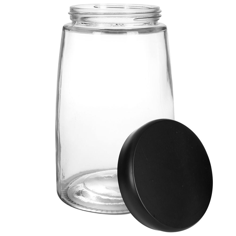 Glass container with lid - food storage