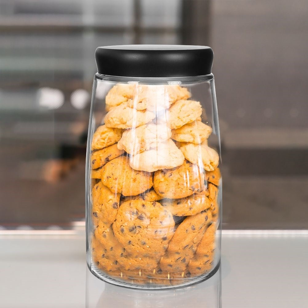 Glass container with lid - food storage