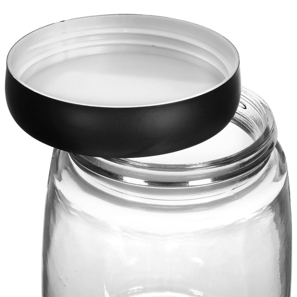 Glass container with lid - food storage