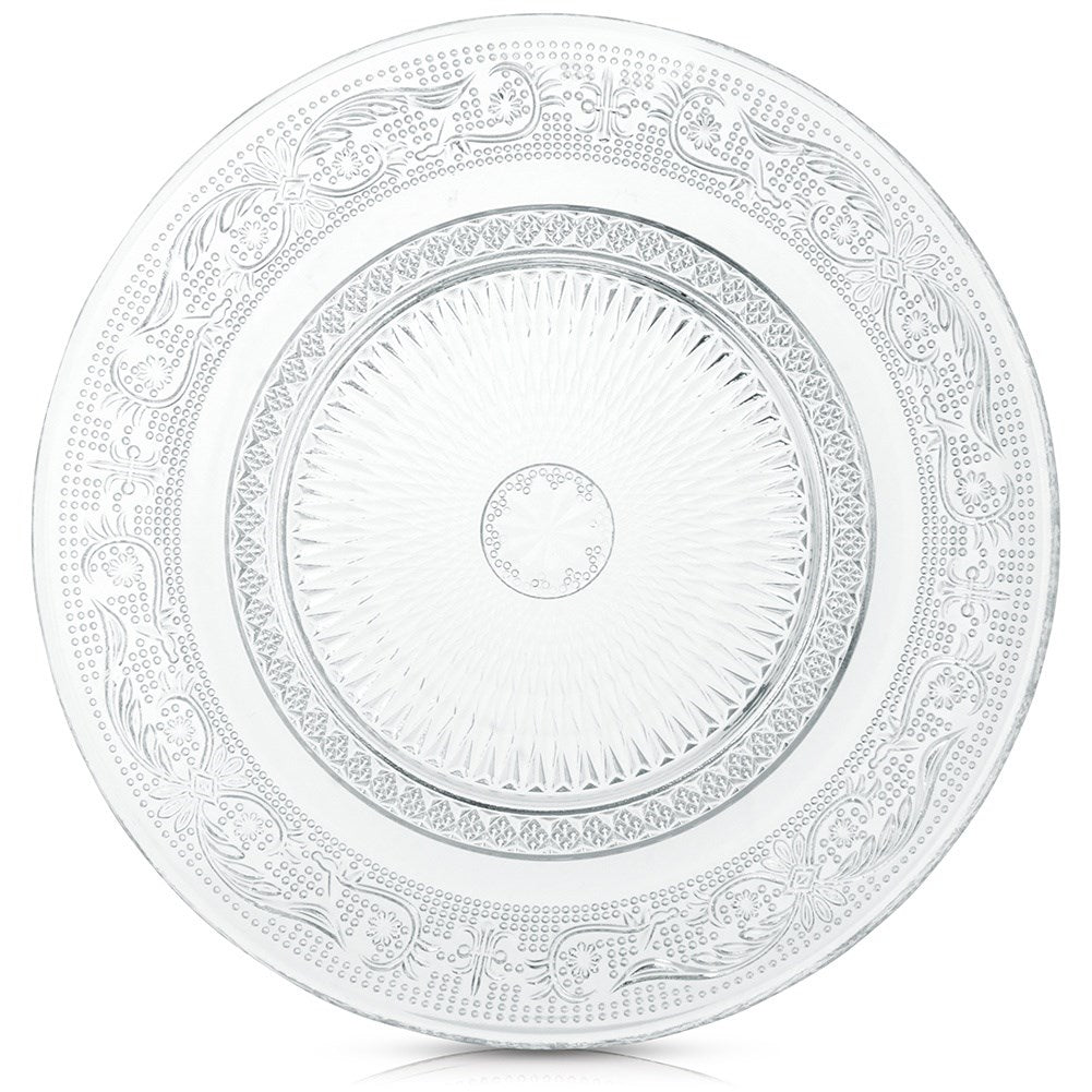 Glass dessert plate 18 cm
