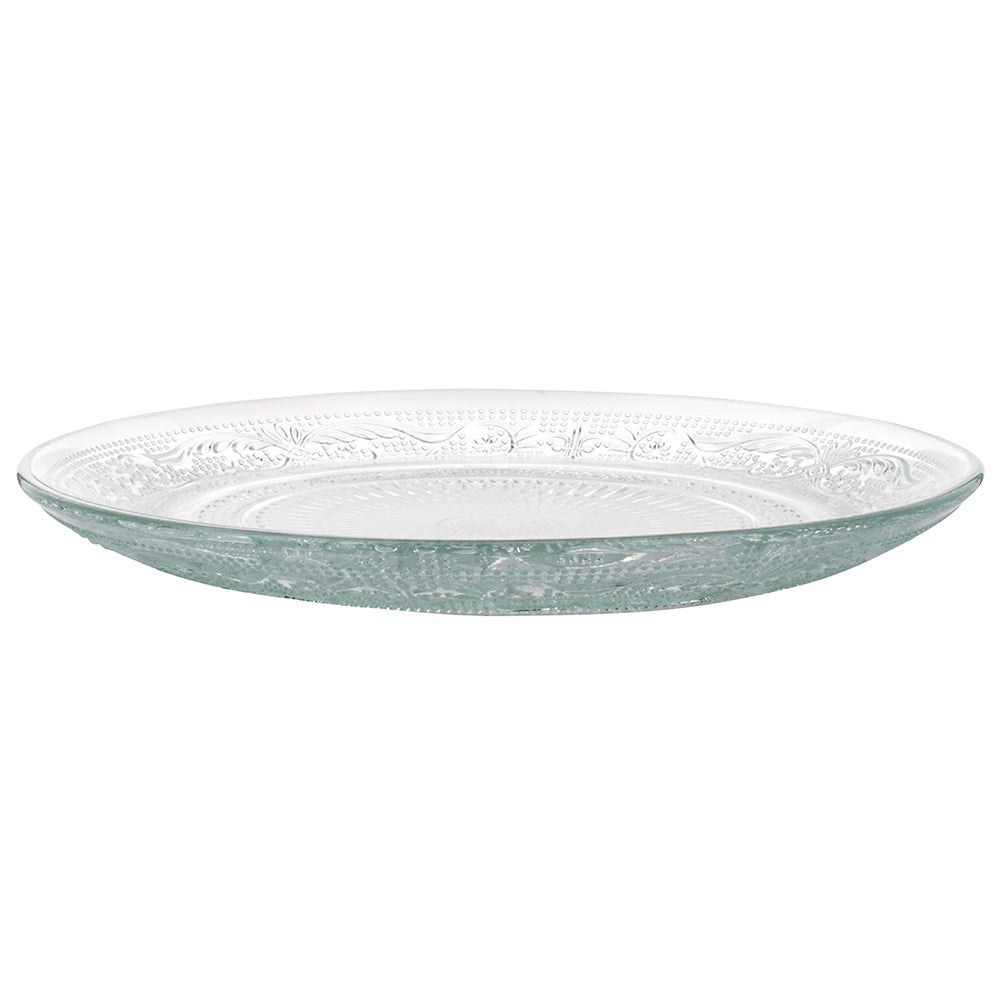Glass dessert plate 18 cm